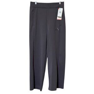 SOLD! DO NOT BUY!! adidas Wide Leg Cropped Pants M Gray Strata Zip Pocket